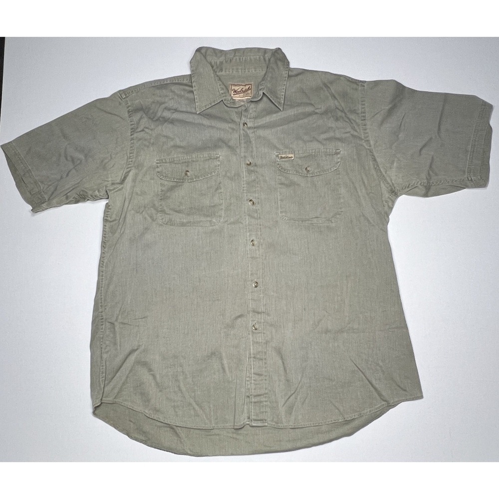 Woolrich Original Outdoor Wear Men's Size X-Large Button Down 100% Cotton Shirt